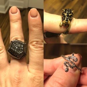 🔴Fashion Ring Bundle - 3 Rings! 🔴